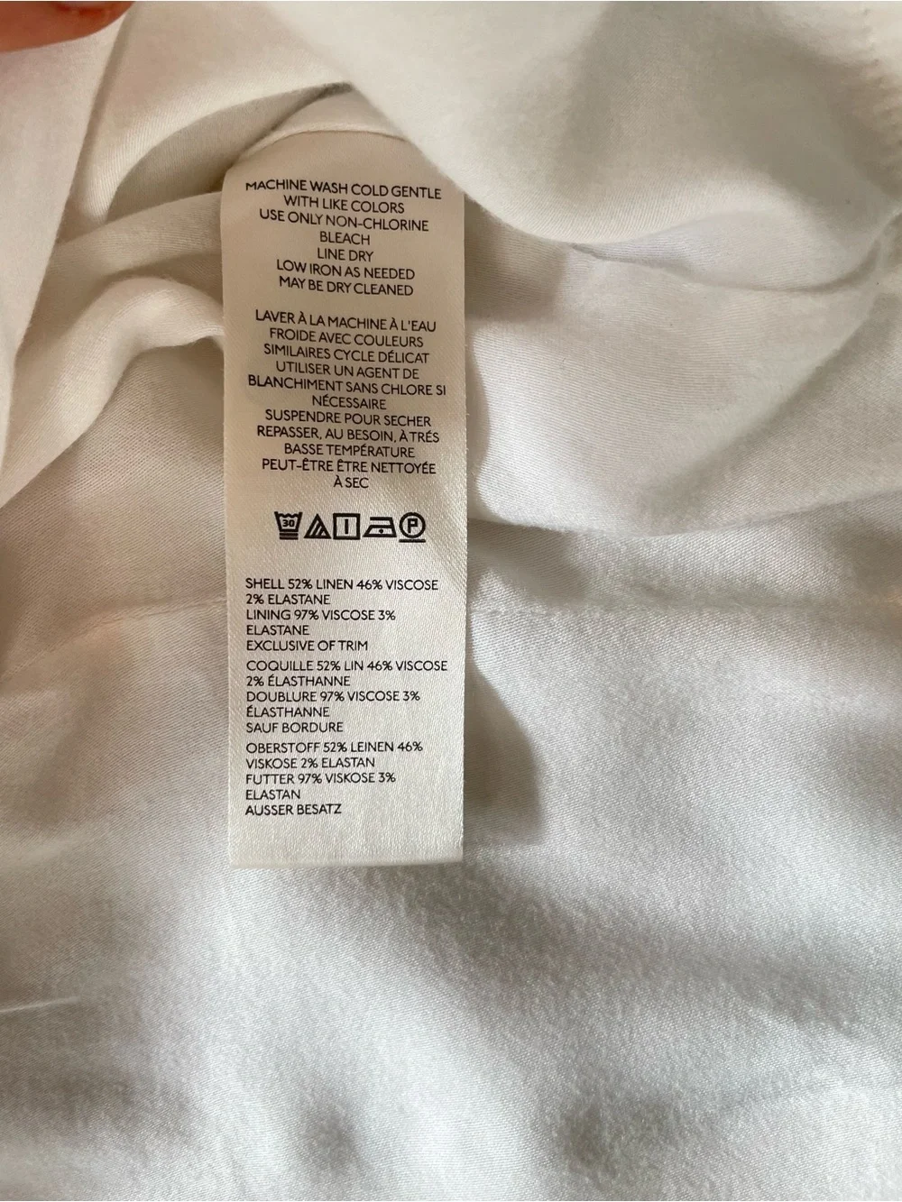 Anthropology Ivory Midi Dress (XS) - Picture 5 of 14